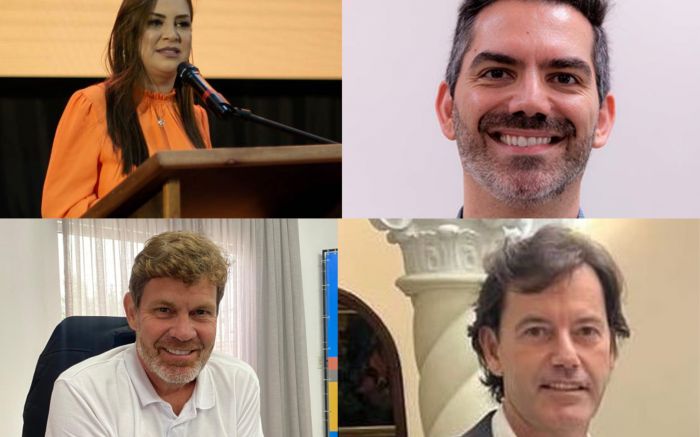 Lu Bittencourt, Dr. Pablo Sebastian, Liba Fronza e Rogério da Equilíbrios foram os mais votados (Foto: reprodução)