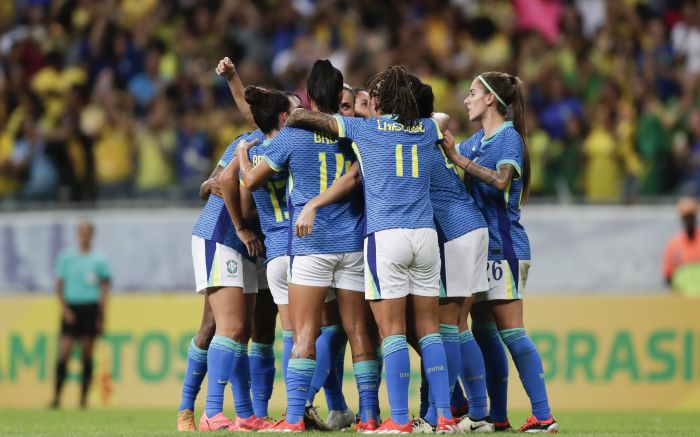 Brasil busca ouro inédito no futebol feminino. Foto: Divulgação/CBF