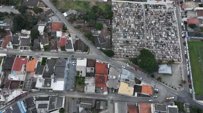 Tem ruas interditadas e outras que sofreram mudanças de sentido (Foto: Divulgação PMN)