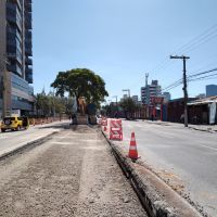 Obra da Marcos Konder chega à etapa de destruição dos canteiros centrais  