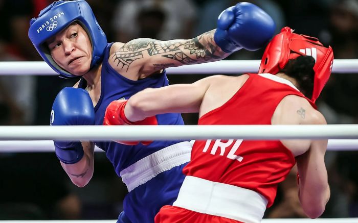 Boxeadora se tornou a primeira brasileira a ter duas medalhas no boxe
 Foto: Divulgação/COB