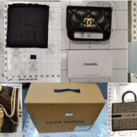 Leilão da PF vende bolsas Chanel e Louis Vuitton