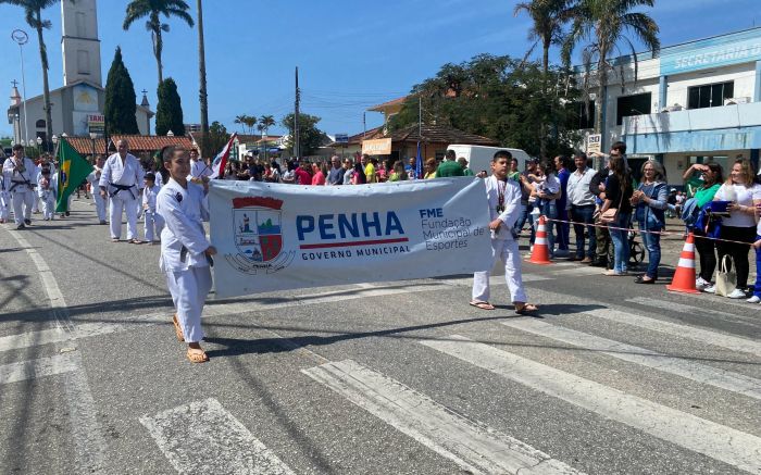 Evento em Penha terá início às 9h; Navegantes é a única cidade da região que não terá desfile
(Foto: Divulgação/PMP)