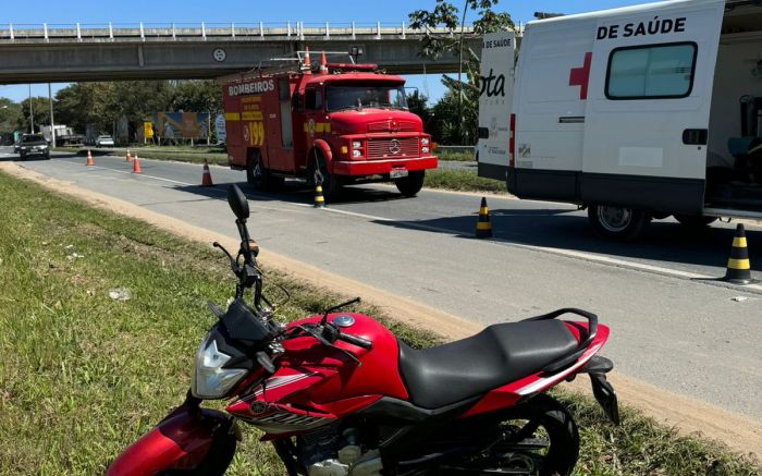 Carro fugiu sem prestar socorro (Foto: Divulgação/CBVI)