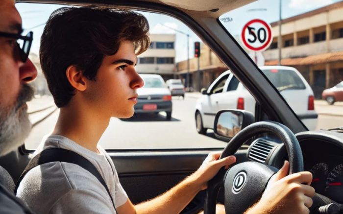 Se mudança for aprovada,  o examinador de trânsito credenciado poderá fazer até 20 testes de volante ao dia 
(Foto: Ilustrativa gerada por IA)