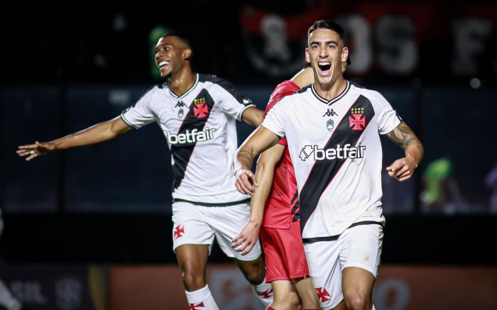 Vasco venceu o Athletico-PR por 2 a 1 no jogo de ida. Foto: Divulgação/Vasco