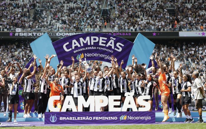 Timão alcançou o quinto título consecutivo
Foto: Rafael Ribeiro/CBF