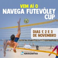 Navegantes recebe evento de futevôlei no final de semana