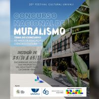 Univali celebra 60 anos com Concurso Nacional de Muralismo