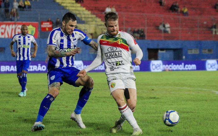 Brusque não perde para o Avaí há 10 partidas. Foto: Lucas Gabriel Cardoso