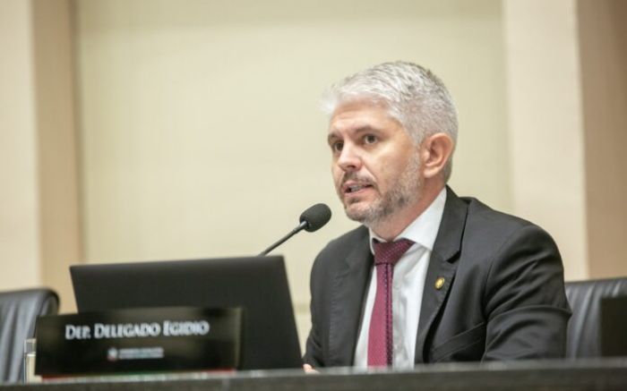 Egídio é deputado estadual desde 2022 (Foto: Divulgação/Alesc)