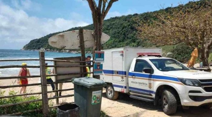 Josué Rissardi morreu tentando resgatar o filho (Foto: Divulgação/CBMSC)