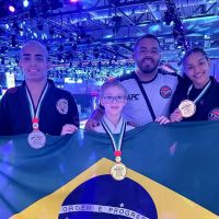 Equipe de BC conquista oito medalhas no mundial de jiu-jitsu