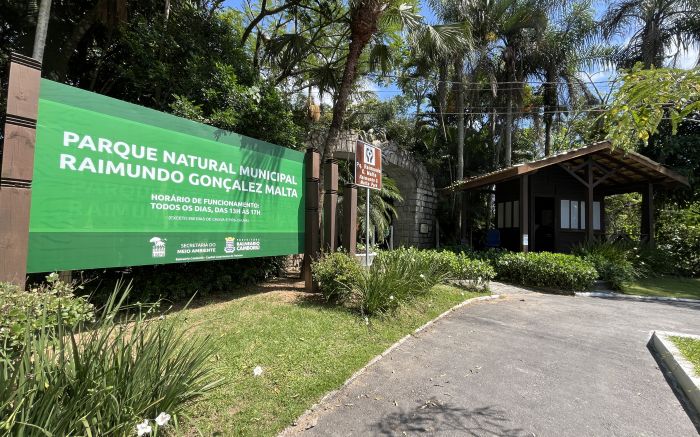 Parque tem área natural de quase 173 mil metros quadrados (Foto: Ana Júlia Kamchen)