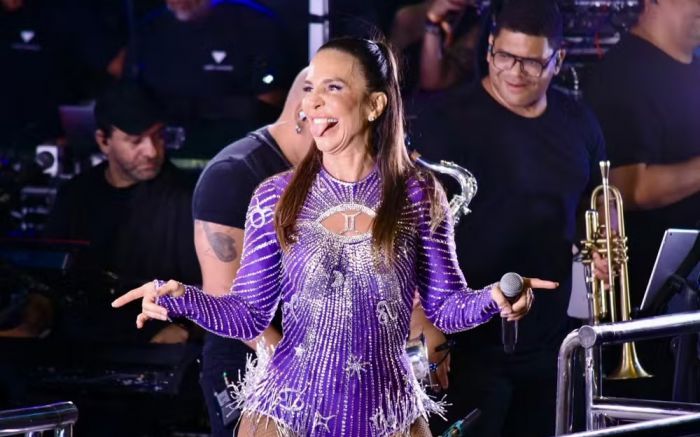  Ivete Sangalo fez showzaço em Floripa (Foto: Felipe Souto Maior/AgNews)