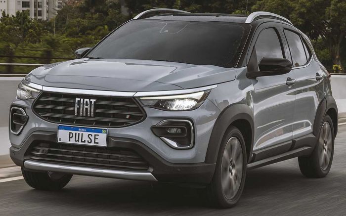 Fiat Pulse e o Kia Stonic oferecem eficiência energética, preços acessíveis e lideram o ranking (Foto: Divulgação) 