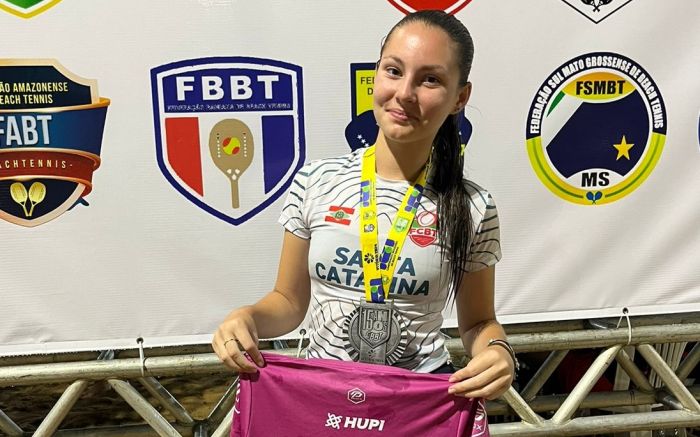 Esta foi a primeira conquista nacional da atleta. Foto: Divulgação