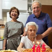  Dona Clarinda Gazaniga comemora 105 anos de vida  