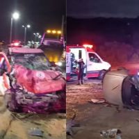 Duas pessoas morrem em acidente na ponte de Ilhota