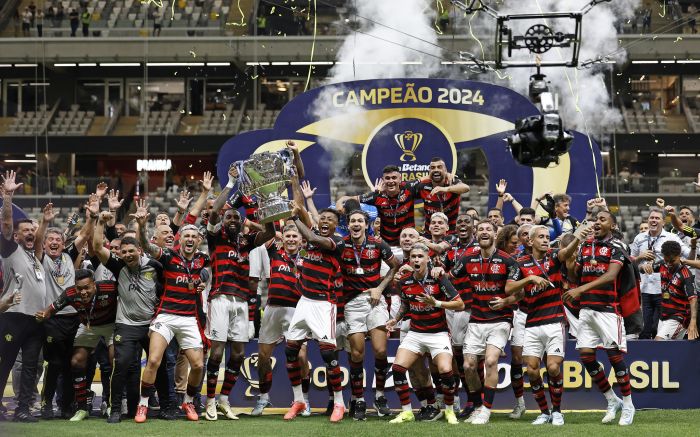 Flamengo conquistou a Copa do Brasil em 2024. Foto: Rafael Ribeiro/CBF