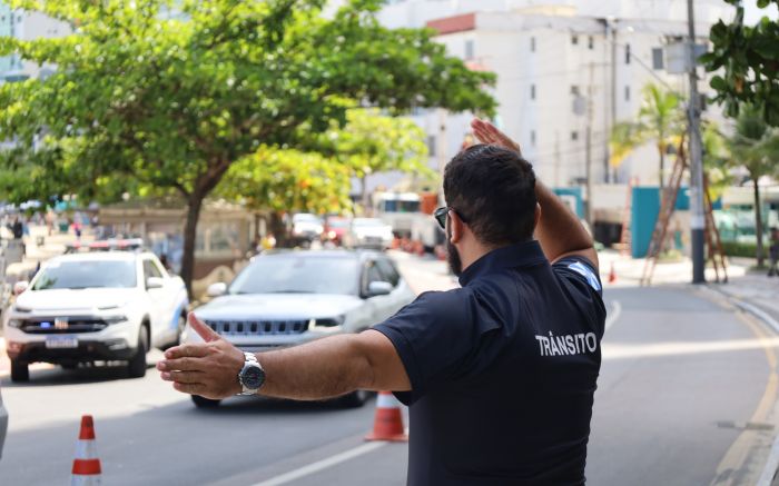 Dois trechos da avenida Atlântica serão bloqueados a partir das 21h (Divulgação: divulgação/Pmbc)