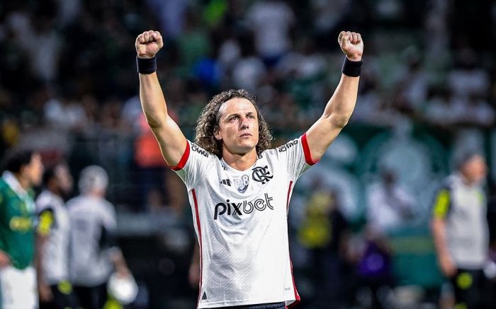 Zagueiro disputou três temporadas com a camisa rubro-negra. Foto: Redes Sociais/David Luiz