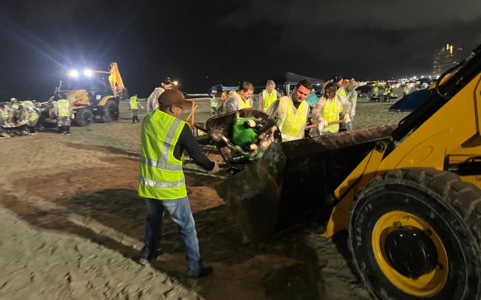 Serão 40 máquinas operando na limpeza (Foto: Divulgação/Ilustrativa)