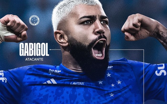 Gabigol será apresentado para a torcida no sábado, no Mineirão. Foto: Divulgação