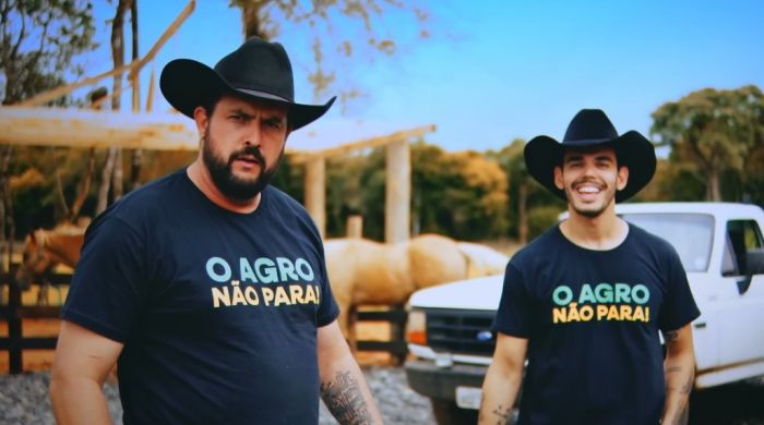 “O agro não para” enaltece o agronegócio brasileiro (Foto: Reprodução/YouTube) 