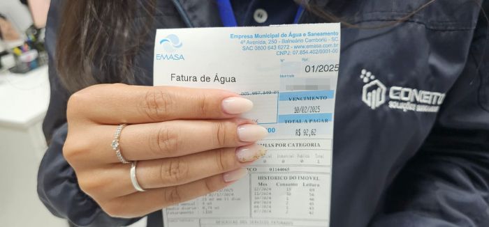 Aumento será em cima das tarifas de abastecimento de água, esgotamento sanitário e dos serviços da Emasa (Divulgação/Emasa)