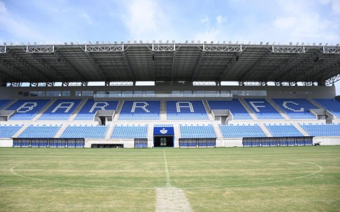 Arena Barra FC tem capacidade para 5500 torcedores. Foto: Tiago Winter