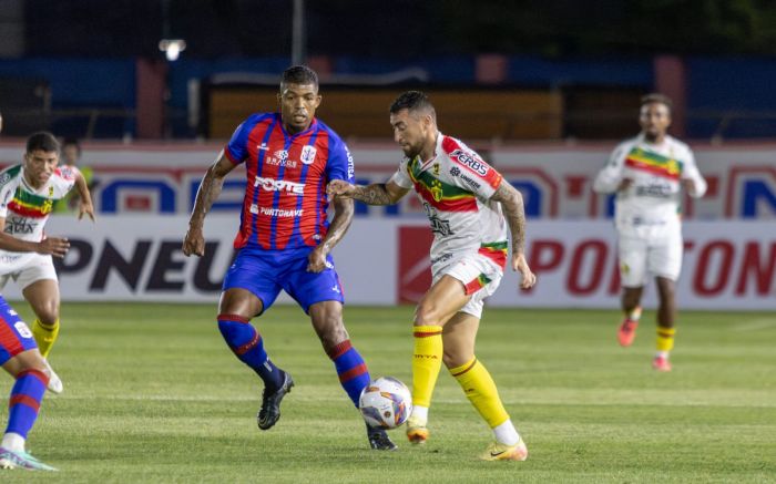 Brusque teve as melhores chances na partida. Foto: Lucas Gabriel Cardoso/BFC