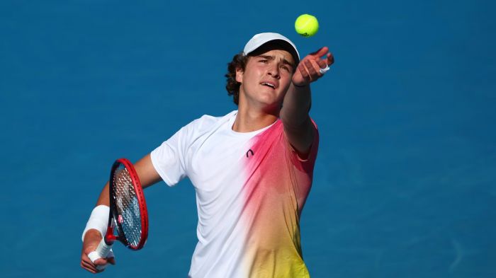 João Fonseca entrou no top 100 com participação no Australian Open. Foto: Olympics