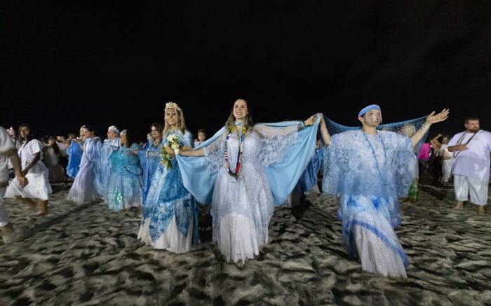 Praia Central será palco da 27ª Festa em Homenagem à Iemanjá (Foto: Divulgação Reino de Juna Bomy)