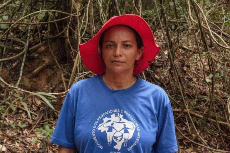 A pescadora e beiradeira Sara Rodrigues Lima, de 41 anos, nascida e criada na Volta Grande do Xingu