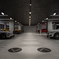 Construtora adapta garagem para carros de luxo