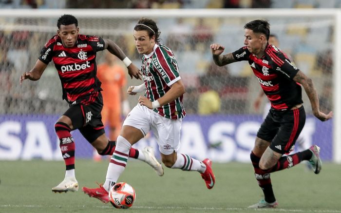 Fla está em vantagem após vencer o Flu por 2 a 1 no primeiro jogo (Foto: Divulgação/Fluminense)