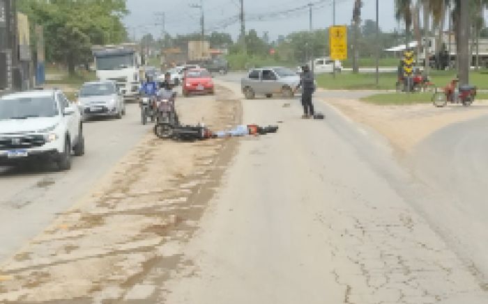 Polícia investiga o acidente (foto: divulgação - Whatsapp)