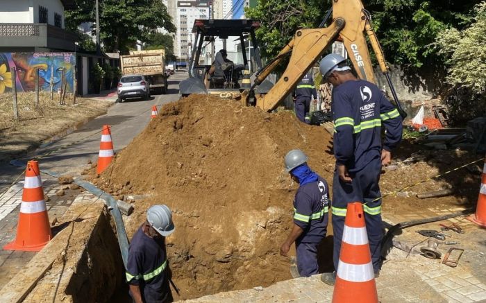 Casas podem ter falta de água entre 7h e 18h (Foto: Divulgação/Emasa)