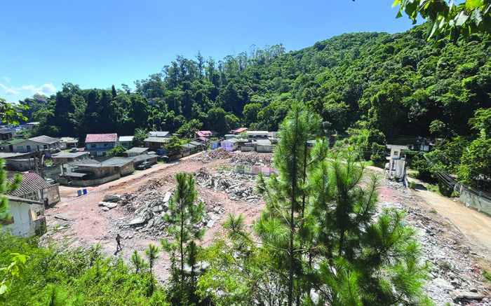 Antigo “cadeião” virou escombros neste mês (Foto: João Batista)