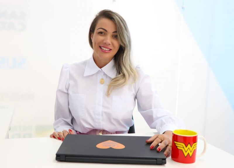Secretária Aline Leal assumiu a direção do Ruth Cardoso, interinamente (foto: divulgação)