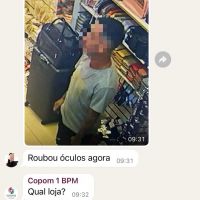 Grupo de WhatsApp ajuda polícia a prender ladrão