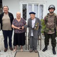 Veterano da 2ª Guerra Mundial é homenageado em Camboriú