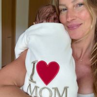 Gisele Bündchen publica primeira foto com caçula nas redes sociais