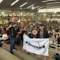 Atletas de Itajaí são campeões mundiais de muay thai na Argentina