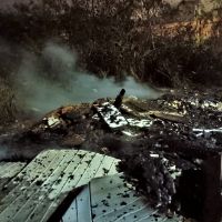Incêndio destrói depósito em Barra Velha