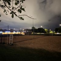 Apagão deixa praça da Beira Rio às escuras