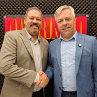 Deputado Fabiano da Luz, candidato à presidência do PT catarinense, visita o DIARINHO