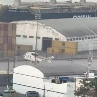 Helicópteros da equipe de segurança de Lula sobrevoam Porto de Itajaí