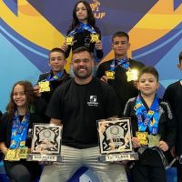 Jiu-jitsu de Camboriú conquista sete medalhas na Itália